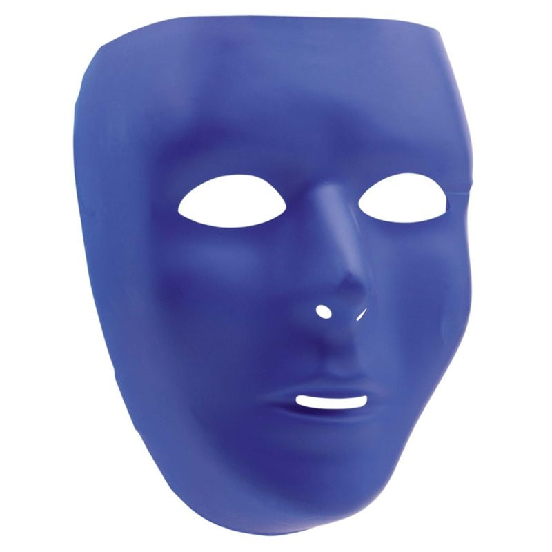 Colorful Blank Face Mask