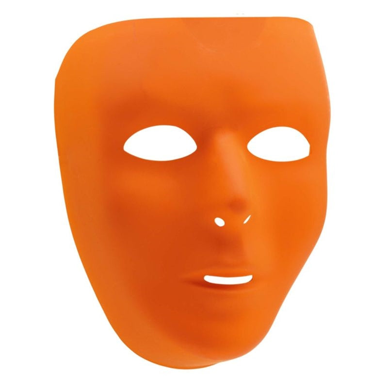 Colorful Blank Face Mask