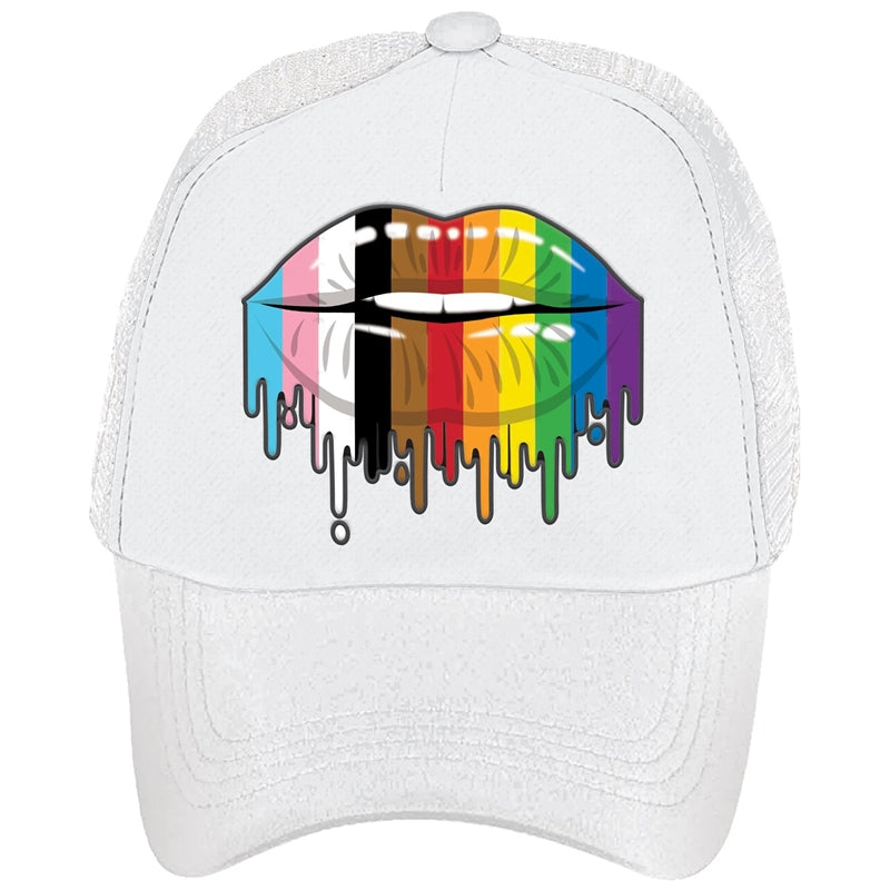 Rainbow Trucker Hat
