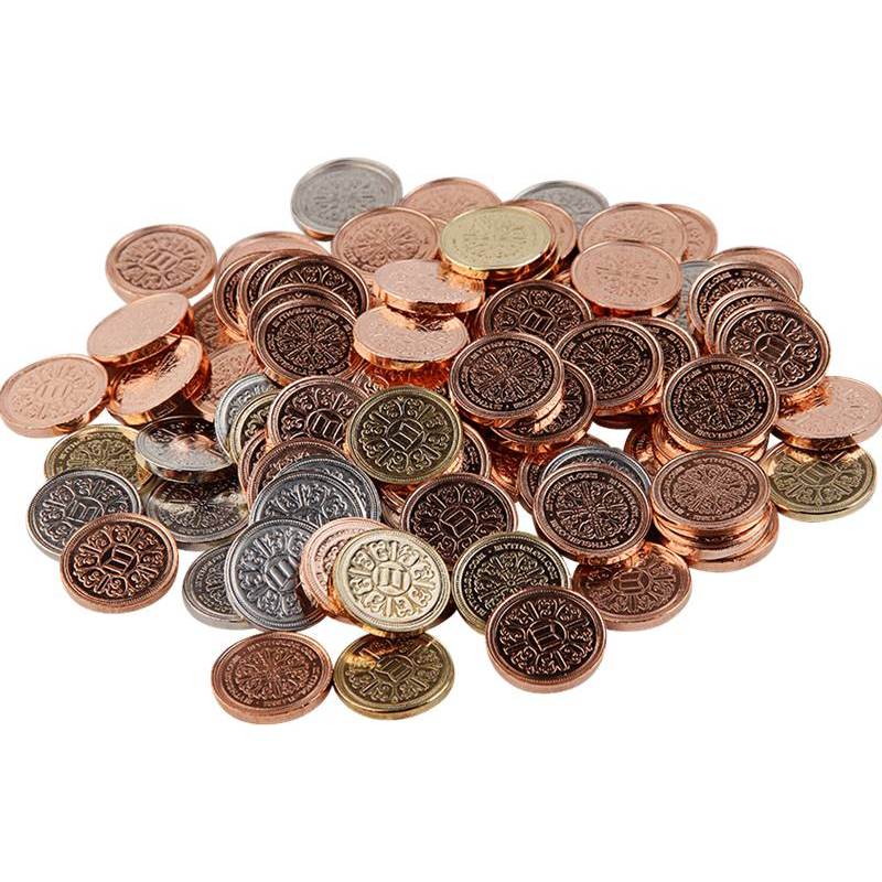 Gold Coins for LARP (Set of 10)