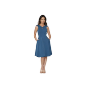 Basic Blue Dress