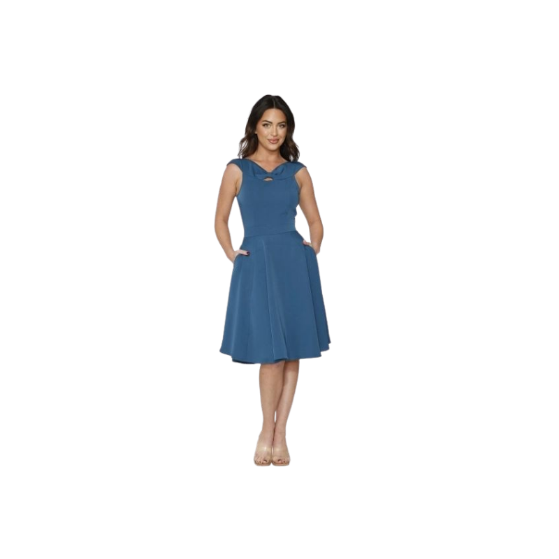 Basic Blue Dress