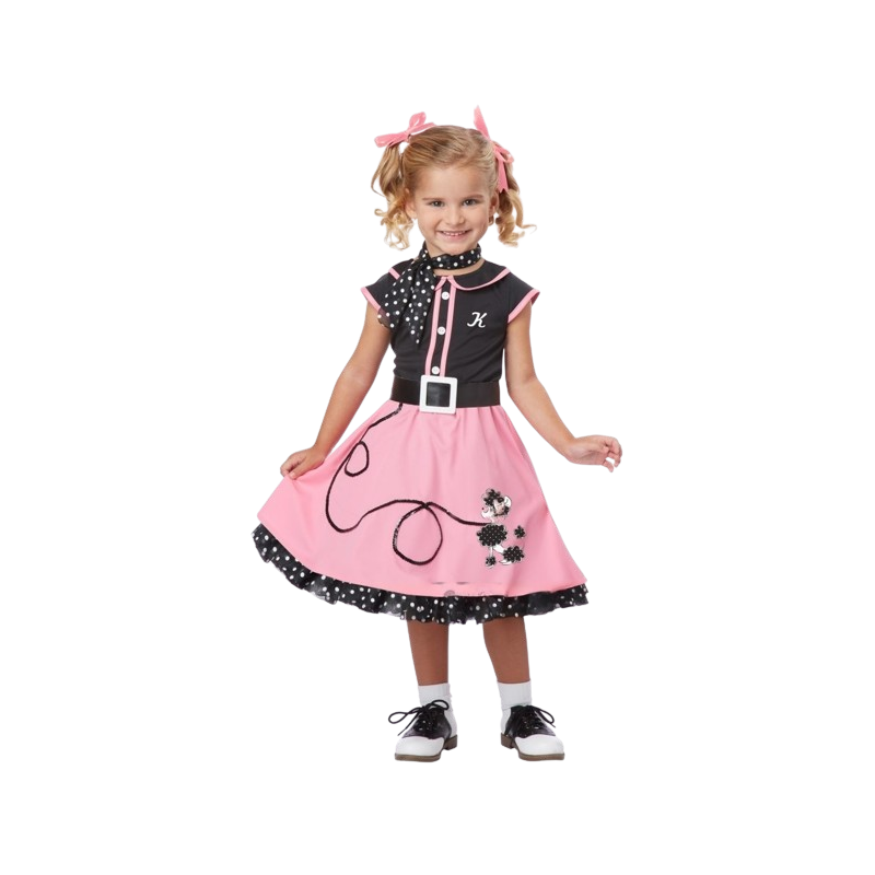 50's Poodle Cutie Toddler Costume
