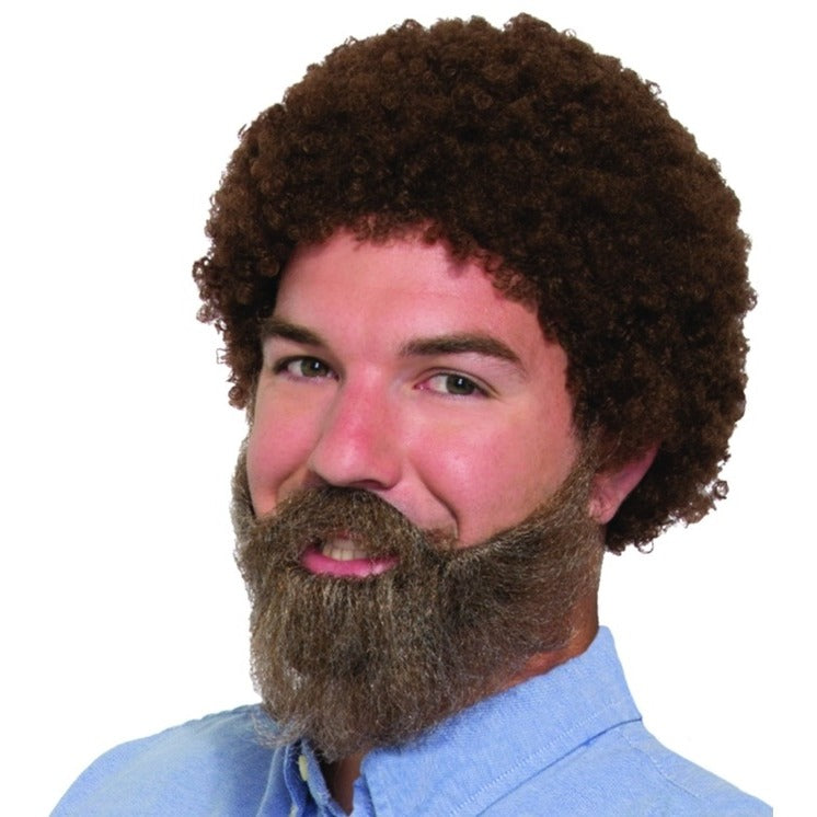 80s Man Wig and Beard Set