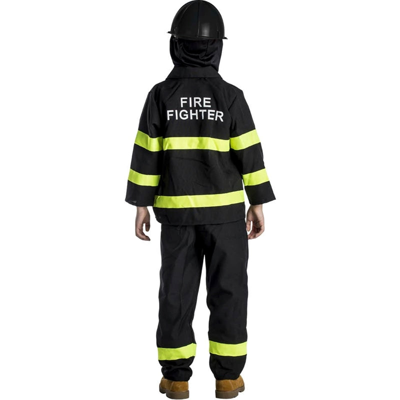 Fire Fighter Deluxe Kids Costume