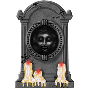 Light Up Candle Tombstone