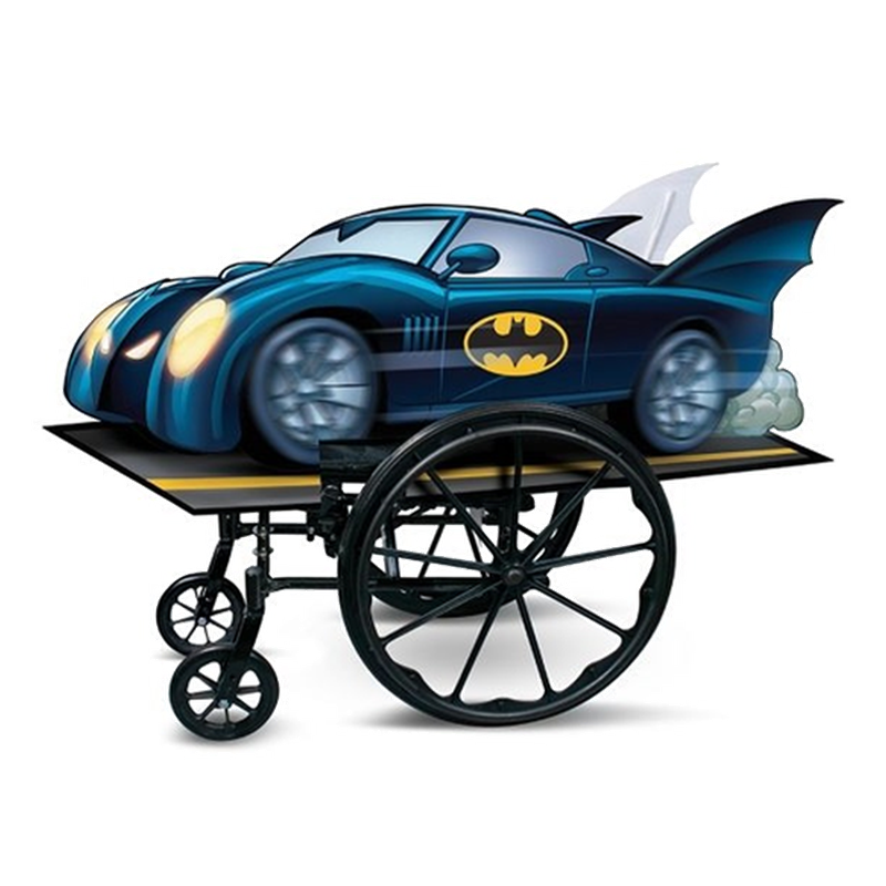 Batman Adaptive Wheelchair Cover