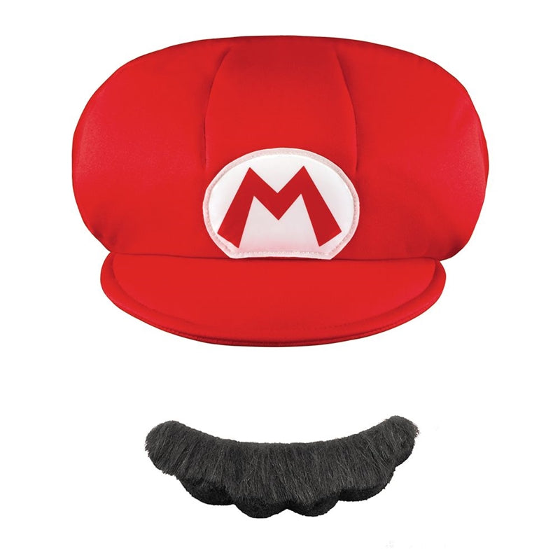 Mario Child Hat & Mustache