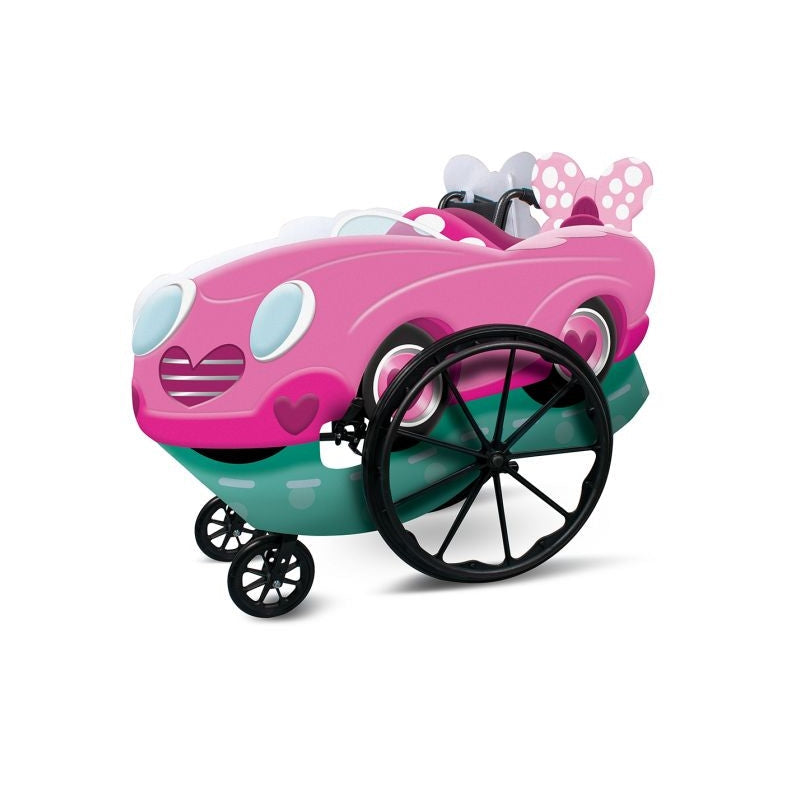 Pink Minnie Mouse Roadster Adaptive Wheelchair Cover