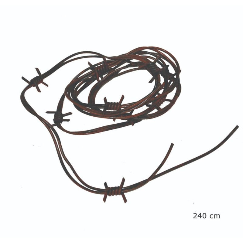 Plastic Barbed Wire Decor - 94.5"