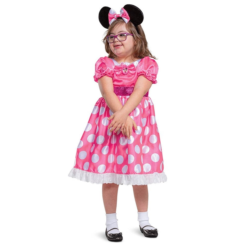 Pink Minnie Mouse Adaptive Child Costume