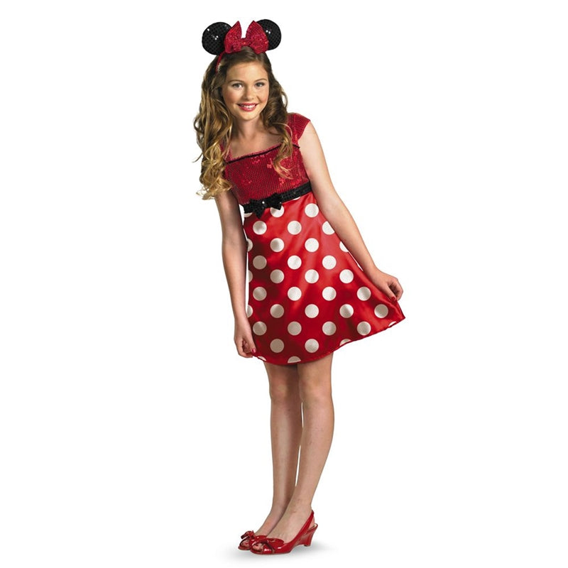 Red Minnie Mouse Tween Costume