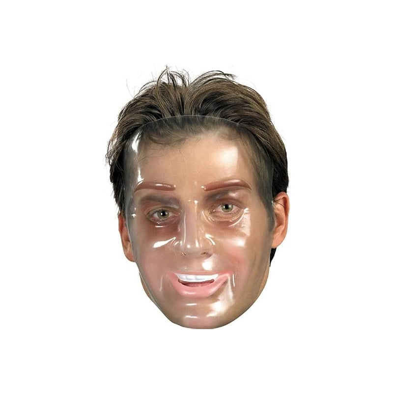 Transparent Young Man Mask