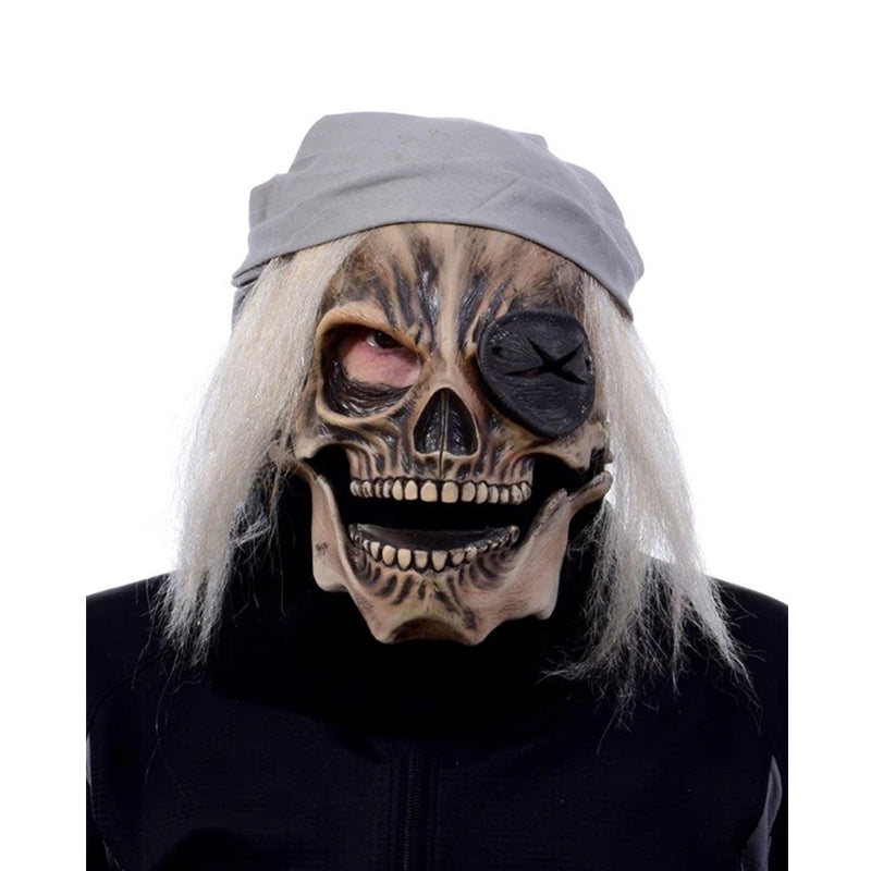 Moving Mouth Pirate Skull Mask