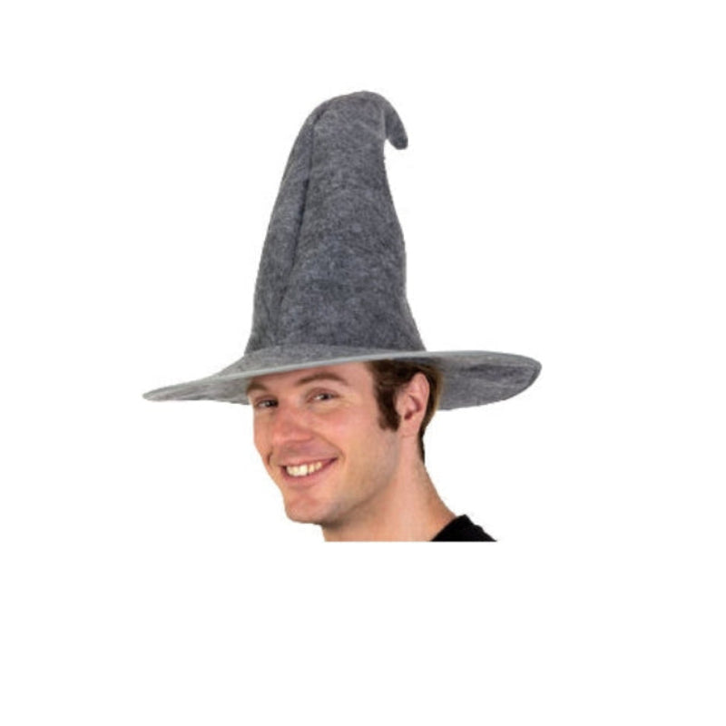 Gray Wizard Felt Hat