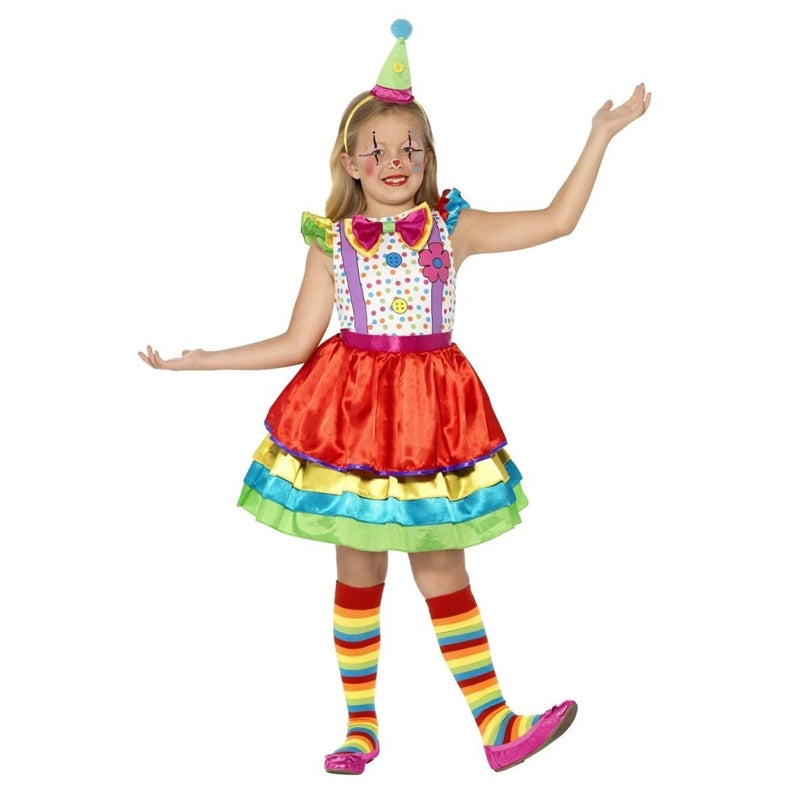 Clown Girl Deluxe Child Costume