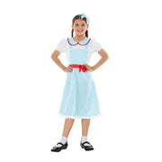 Country Girl Blue and White Child Costume
