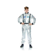 Silver Astronaut Kids Costume
