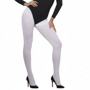 Opaque White Tights