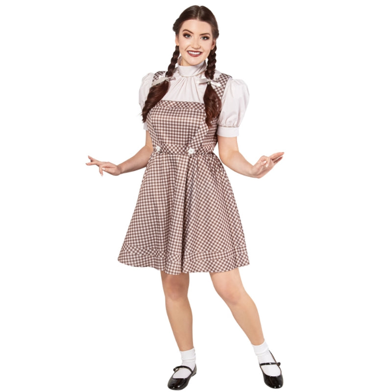 Dorothy Black and White Adult Costume