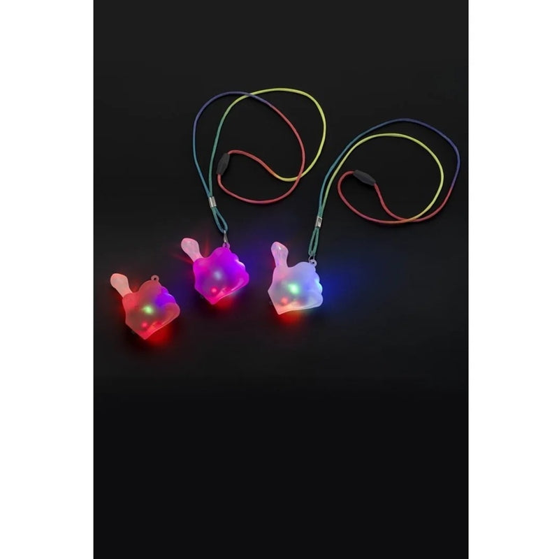Thumb Flashing Necklace