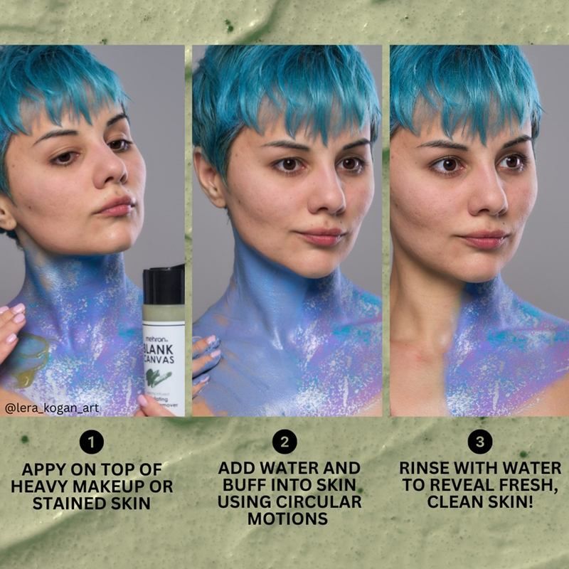 Blank Canvas Exfoliating Makeup Remover by Mehron