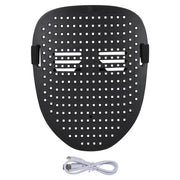 Light-Up LED Dynamic Gesture Mask
