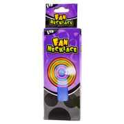 LED Light-Up Necklace Fan