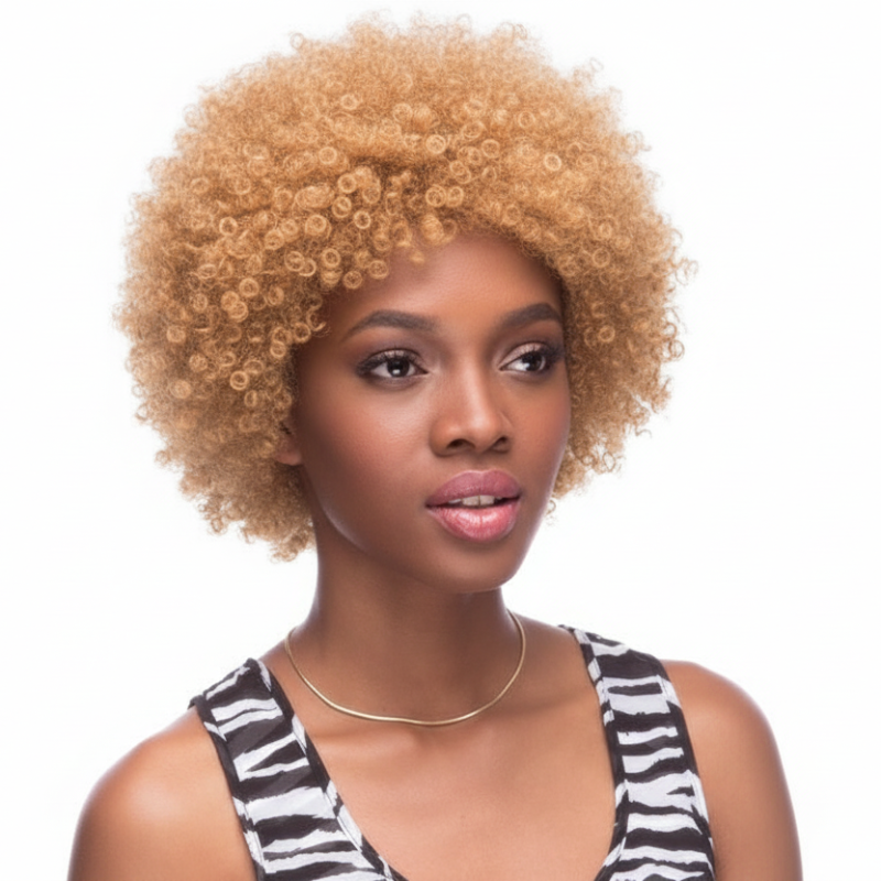 Mini Afro Unisex Wig