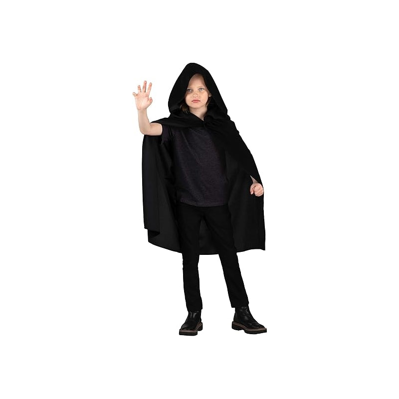 Luke Skywalker Childs Hooded Black Robe 