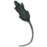 Black Rubber Rat Prop Decoration