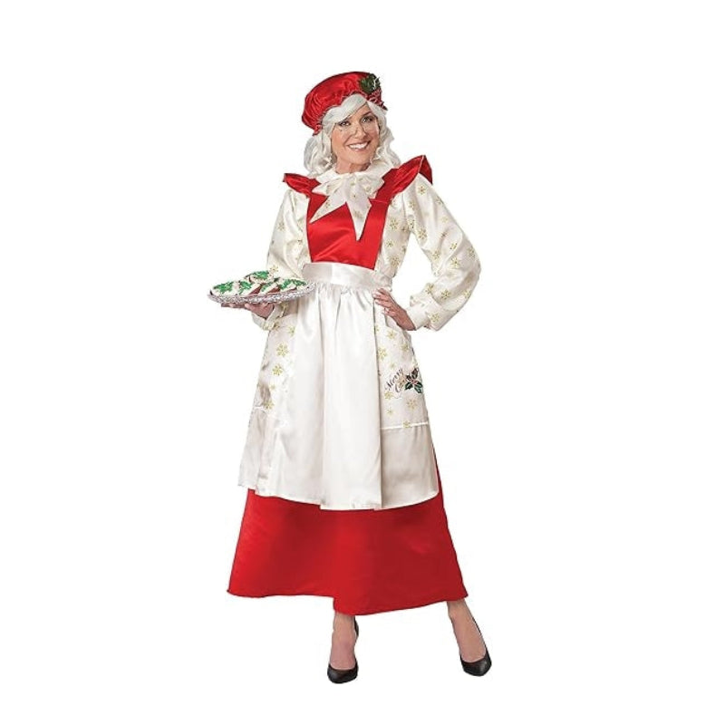 Mrs. Claus Pinafore Dress 