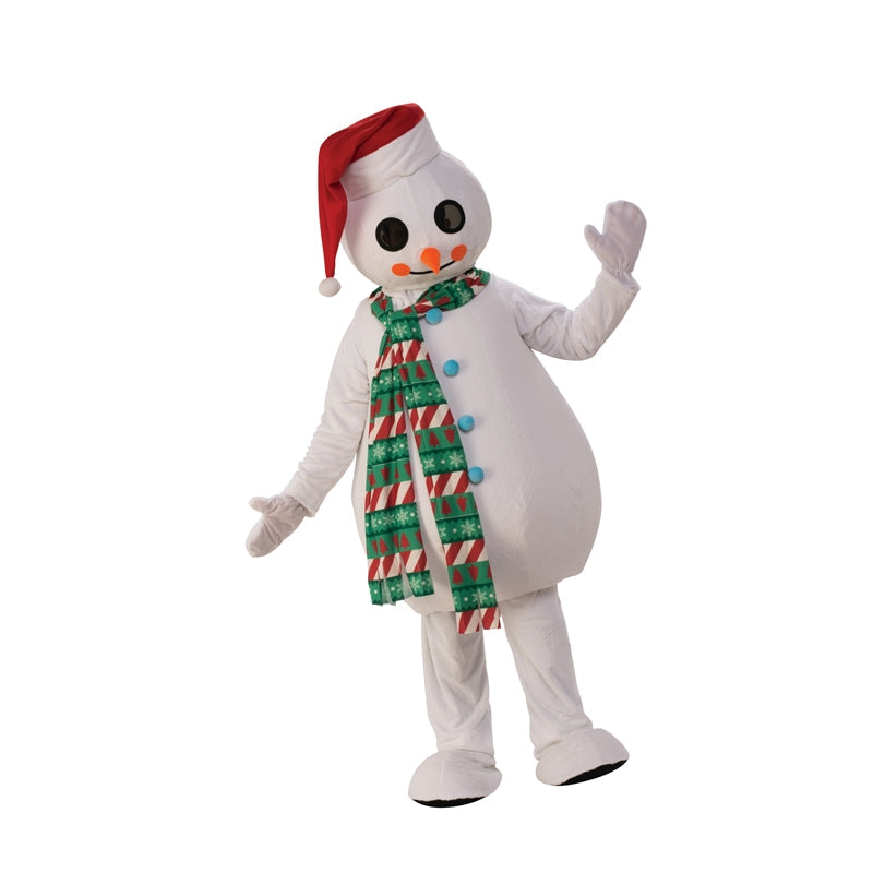 Snowman Mascot (6 pc.) Adult Costume