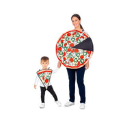Pizza Adult Costume w/Slice Child Costume