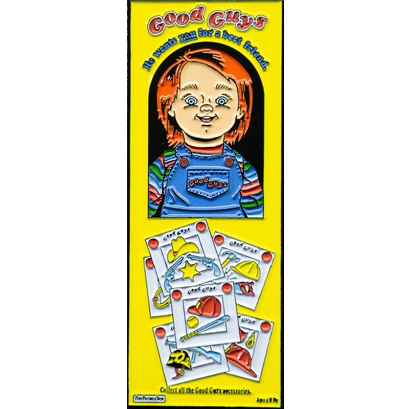 Child's Play 2 Good Guys Box Enamel Pin