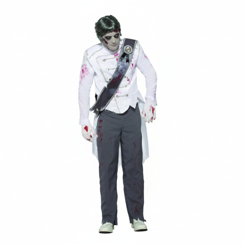 Zombie Never After Prince Adult Costume