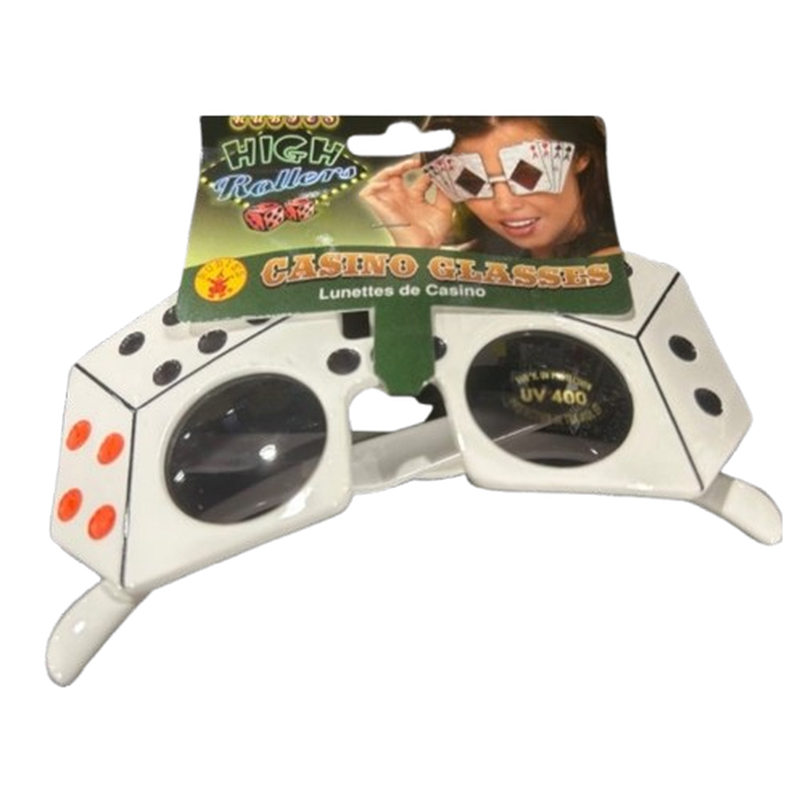 Casino Dice Glasses 
