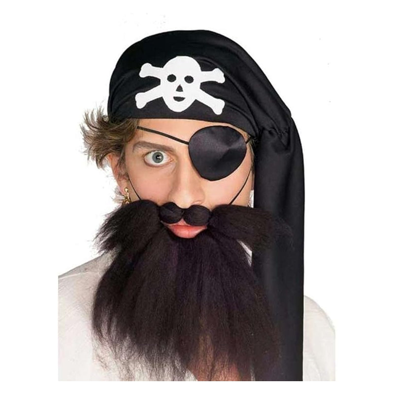 Pirate Beard & Moustache Set