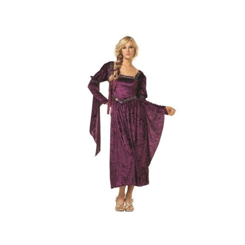 Renaissance Beauty Burgundy Costume