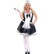 Elegant French Maid Adult Plus Size Costume