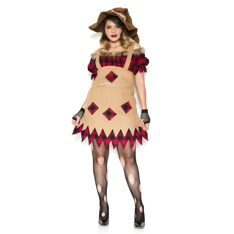Living Scarecrow Adult Plus Size Costume
