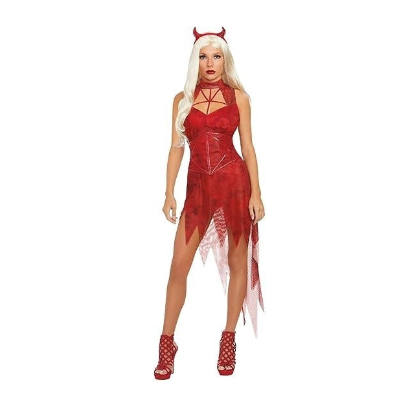 She-Devil Adult Costume Size Large