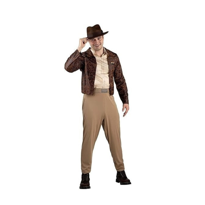 Indiana Jones (3pc) Qualux Adult Costume