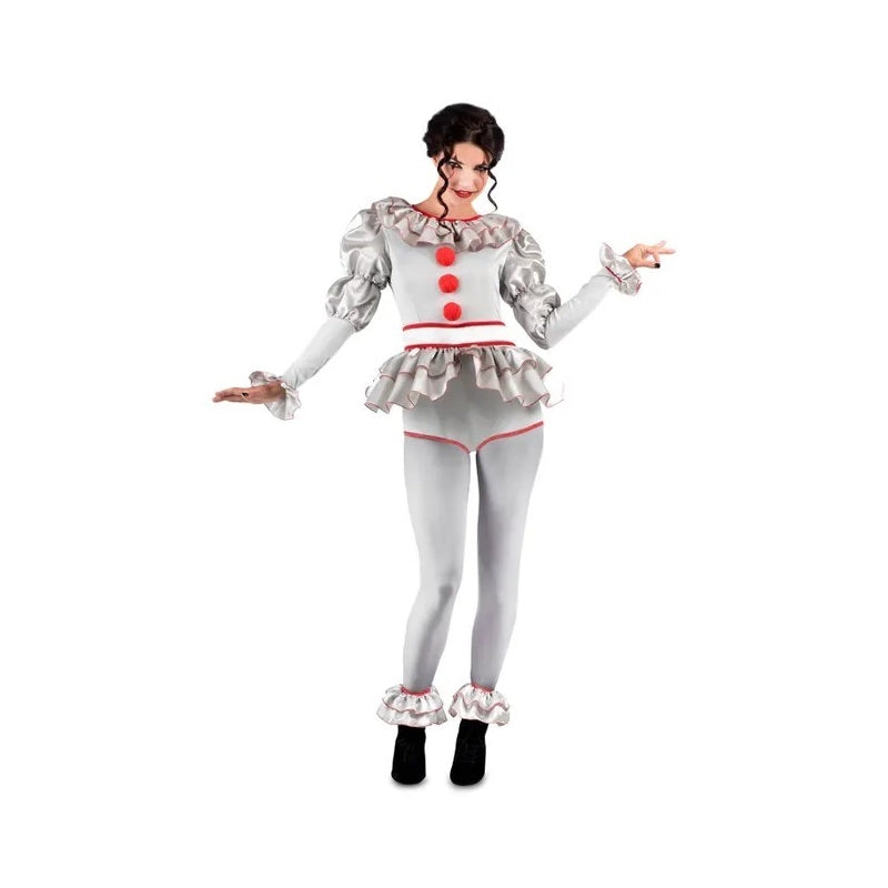 Dark Circus Creepy Clown Adult Costume