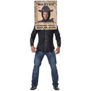 Wanted! Poster Adult Costume