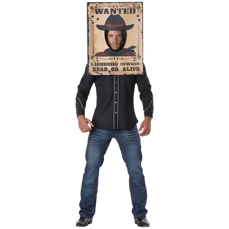 Wanted! Poster Adult Costume