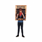 Wanted! Poster Childs Costumer Size 5 - 6