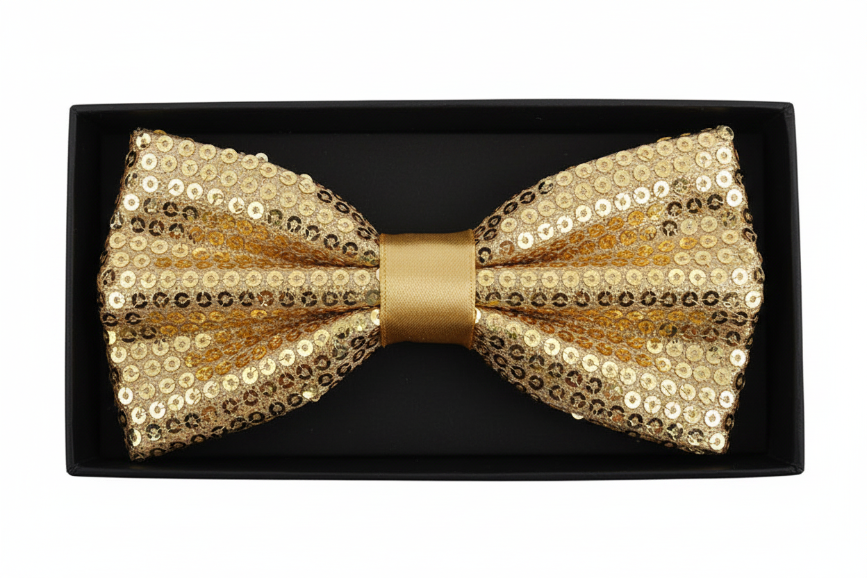 Adult Sequin Bow Tie
