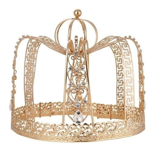 Adjustable King's Crown Frame Gold 