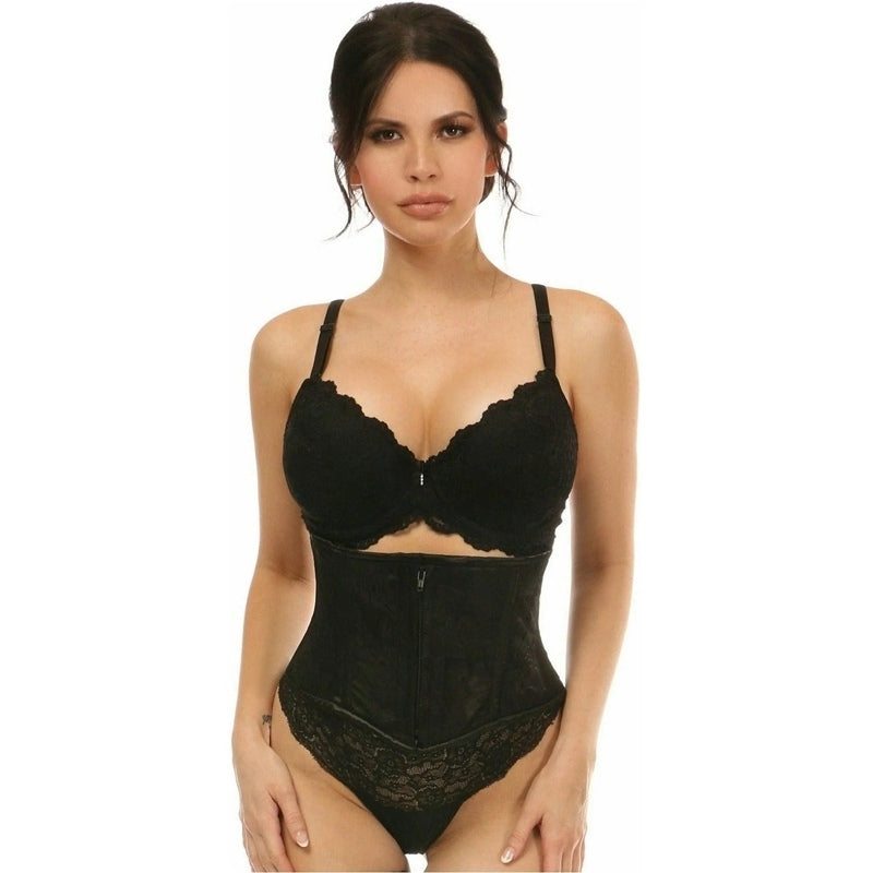 Corset Black Lace Mini Cincher